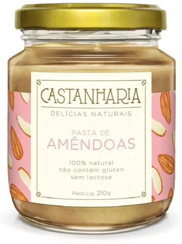 Pasta De Amêndoas Castanharia 220g - CASTANHARIA