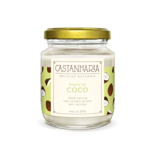 Pasta De Coco Castanharia 220g - CASTANHARIA