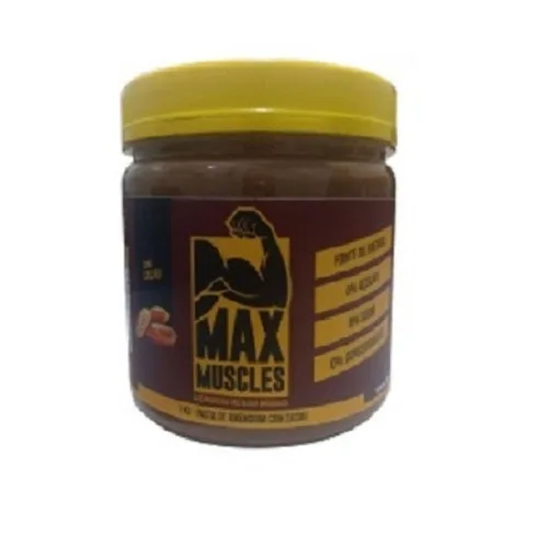 Pasta De Amendoim S/ Acucar Cacau 1 Kg Max Muscles - MAX MUSCLES