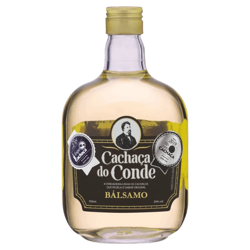 Cachaça Bálsamo Cachaça do Conde Garrafa 700ml