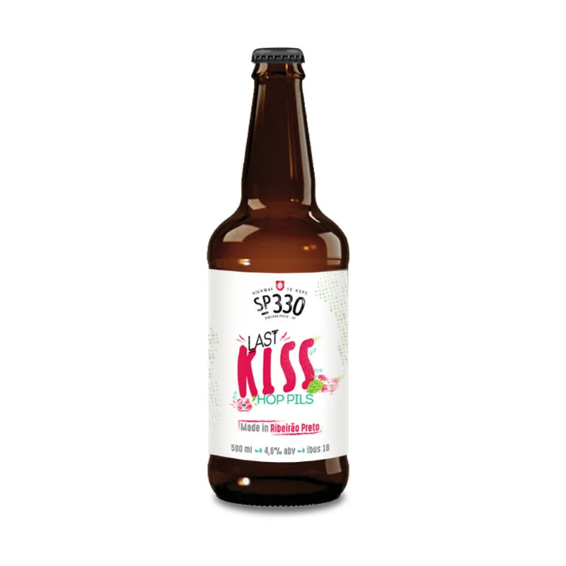 Cerveja SP330 500ml Last Kiss Pilsen