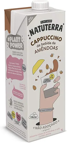 Cafe C/leite De Amendoa Orig S/ad Acucar Natuterra 1l - NATUTERRA - Mercearia
