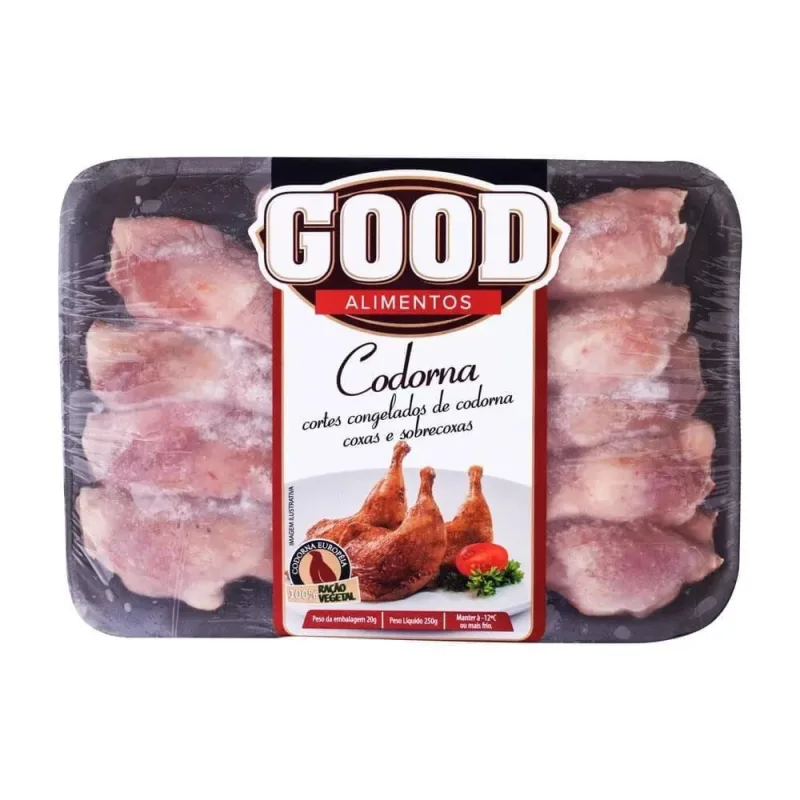 COXA SOBRE CORDONA GOOD ALIMENTOS 250G - Good Alimentos - Carnes E Aves