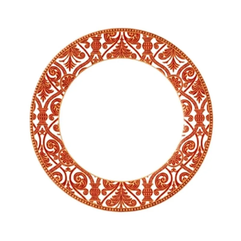 Prato Sobremesa Porto Brasil 20cm Flat Mahal (MP)