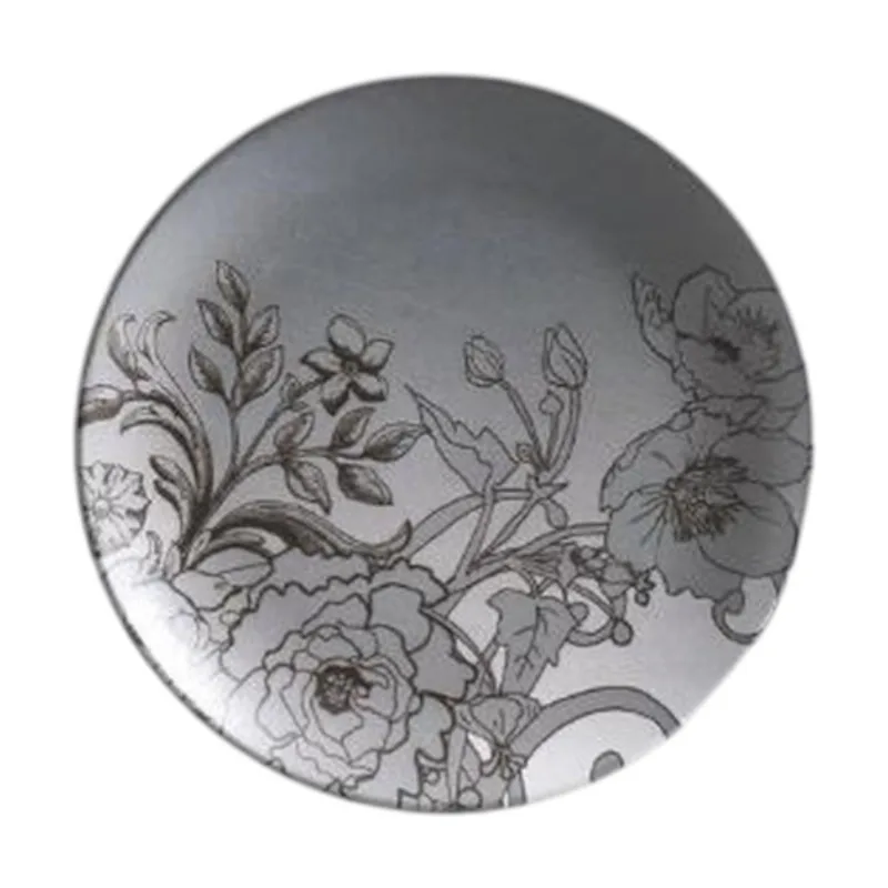 Prato De Sobremesa Porto Brasil Gris 20cm (MP)