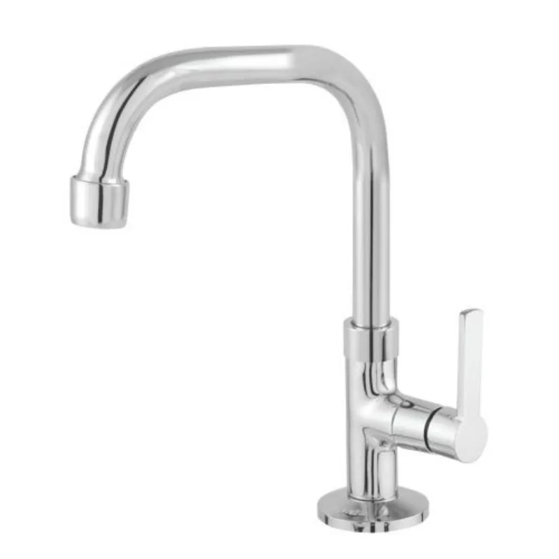 Torneira para Banheiro Mesa 1/4V Bica Média Cromado 2208 C55