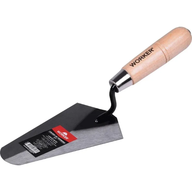 Colher De Pedreiro 7 Polegadas Worker Canto Reto 144681 - Worker - Utilidades Domesticas
