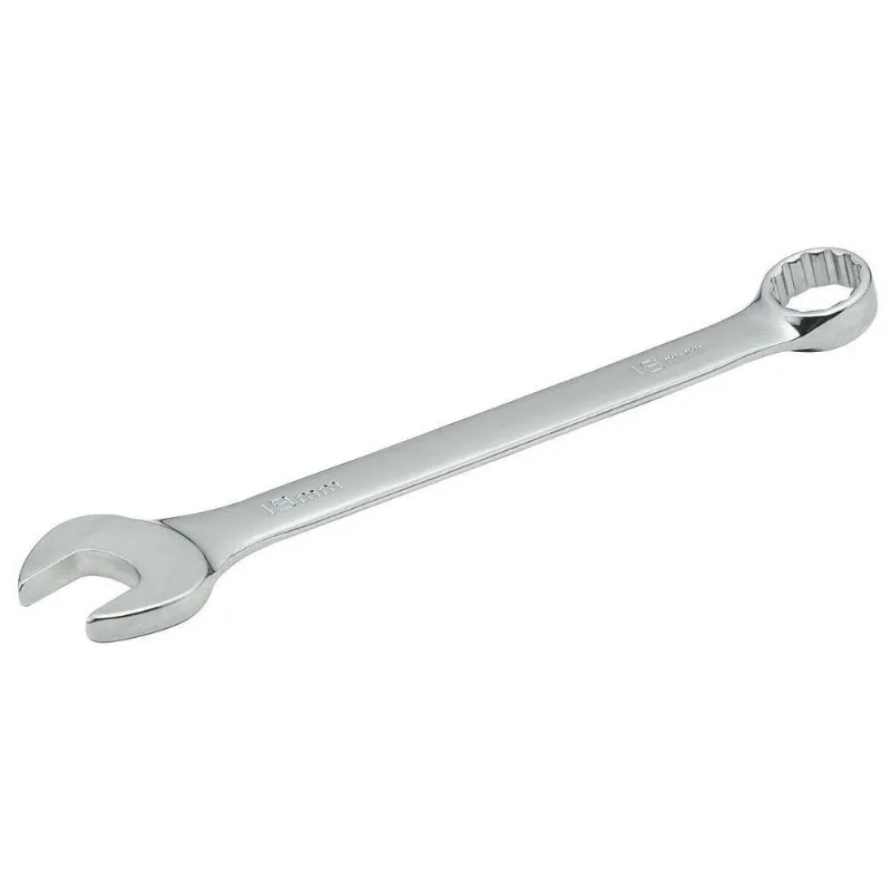 Chave Combinada 21mm Fixação E Soltura Acabamento Cromado Aço Cromo Vanádio Worker