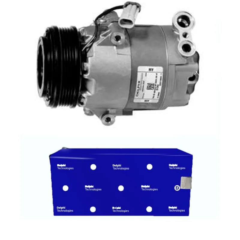 Compressor de Ar Condicionado Meriva 2002 a 2012 CS10040 Delphi