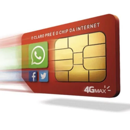 Chip Ap.celular Claro 10 - CLARO