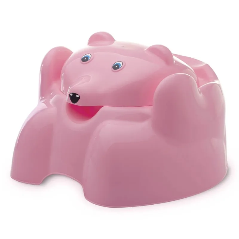 Troninho urso sem caixa rosa bebe