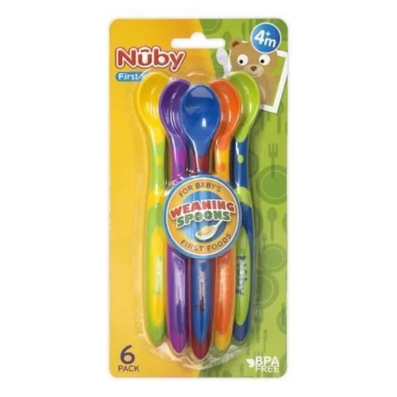 Kit Colheres Coloridas Nuby nb05575