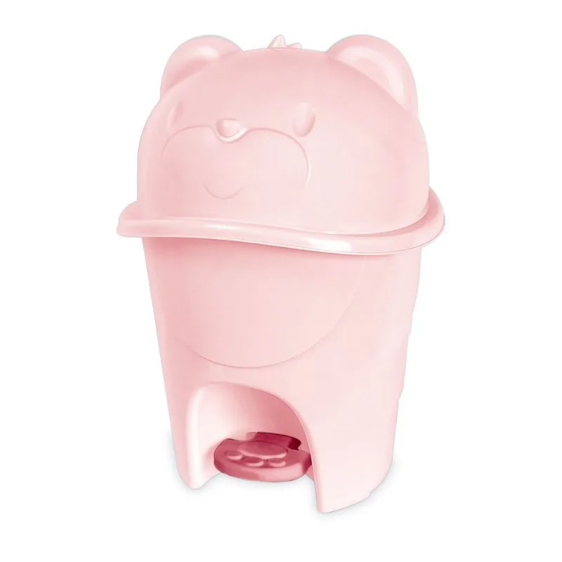 Lixeira Infantil 6,5 Litros com Pedal Fofura Havan Baby - Roset