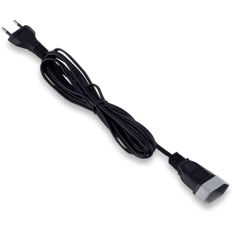 Cordão Prolongador Bipolar Preto 3 Metros Force Line