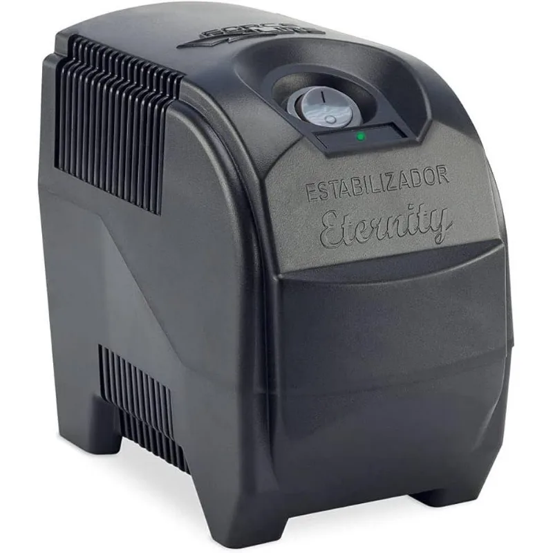 Estabilizador Eternity 300va Bivolt 115v Preto Forceline