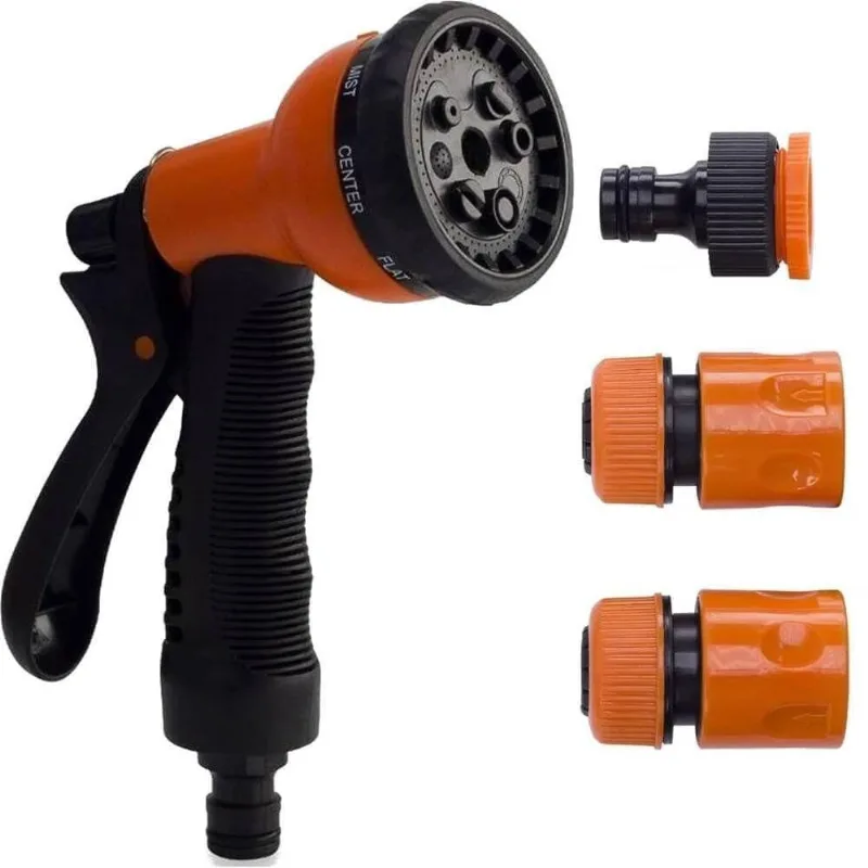 Kit Hidropistola 8 Funções Com 4 Peças - 0190400464 - Force Line