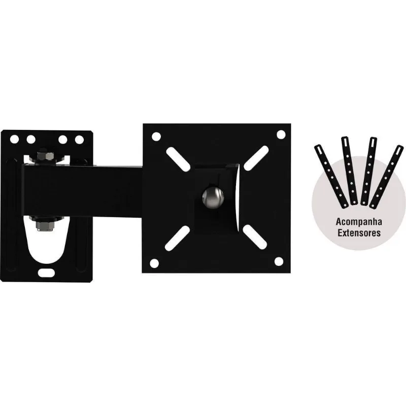 Suporte Articulado Para Tv 10 -56 Brasforma Bra3.0