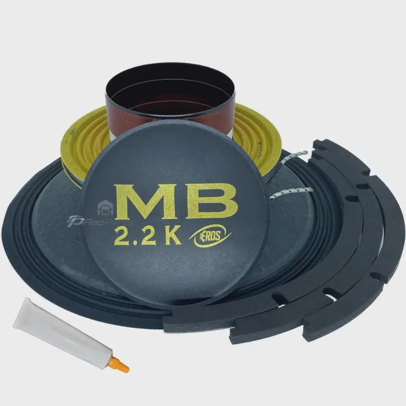Reparo para Alto Falante Eros 12 E12 mb 2.2K 1100W Rms 4 Ohms Original