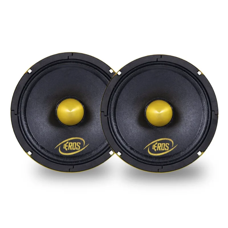Alto Falante Eros 6 Polegadas 200w rms Com Impedância Nominal 4 Ohms Material Feito Em Aço E Ferrite Em Bário Resistente