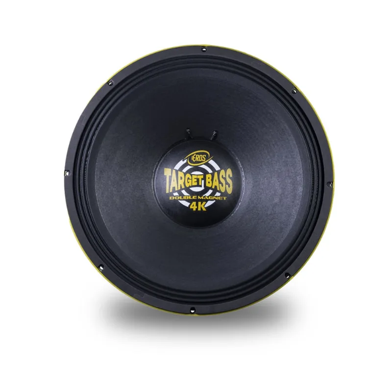 Alto Falante Eros 18 Polegadas 2.000w rms Impedância Nominal 4 Ohms Material Feito Em Alumínio Com Alta Performance