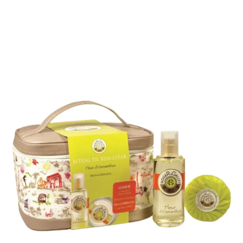 Kit Roger & Gallet Colônia Fleur D'Osmanthus 30ml + Sabonete 100g - Roger Gallet - Colônia