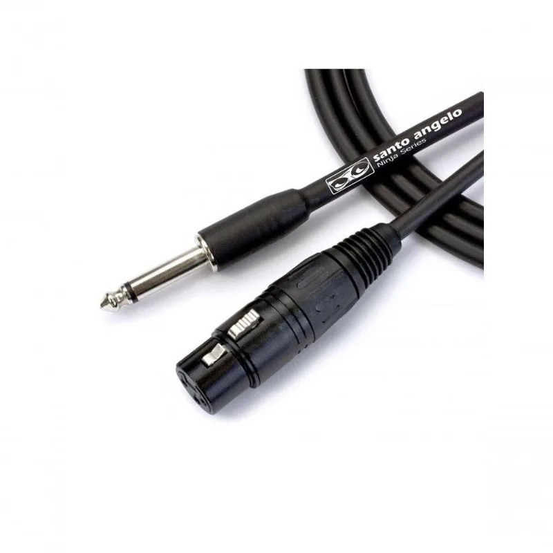 Cabo Santo Angelo Ninja Sc-20 P10 Mono - Xlr Femea 15 Ft...