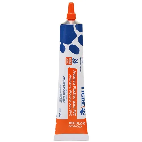 Adesivo Plastico Pvc Incolor 75gr Tigre - TIGRE - Bazar