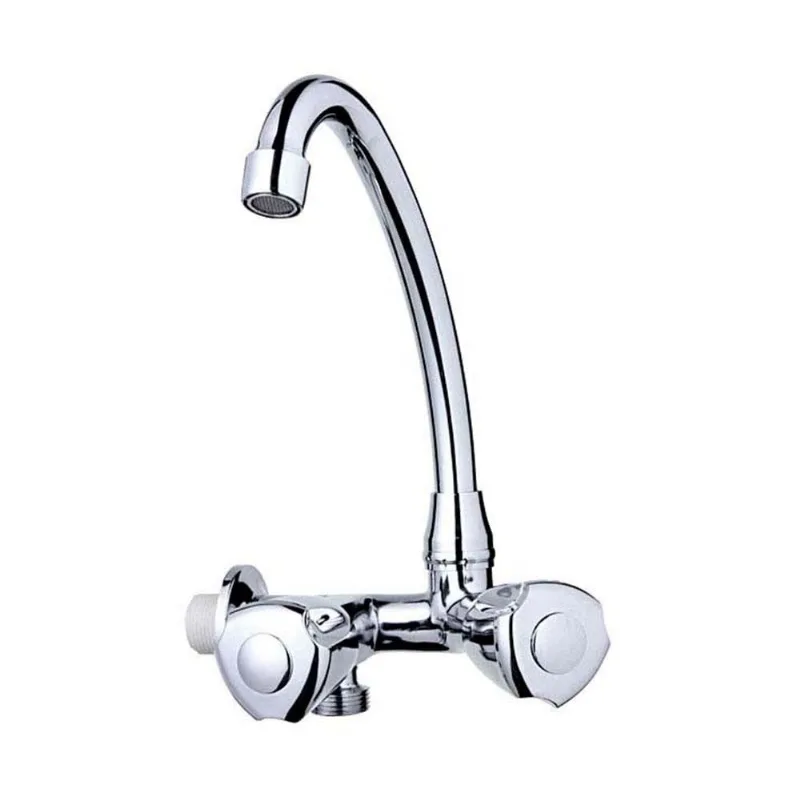 Torneira de cozinha e máquina de lavar Ramo bica móvel cromada Forusi