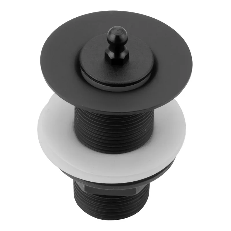 Válvula Lavatório sem Ladrão Preto Fosco 7/8" - Forusi