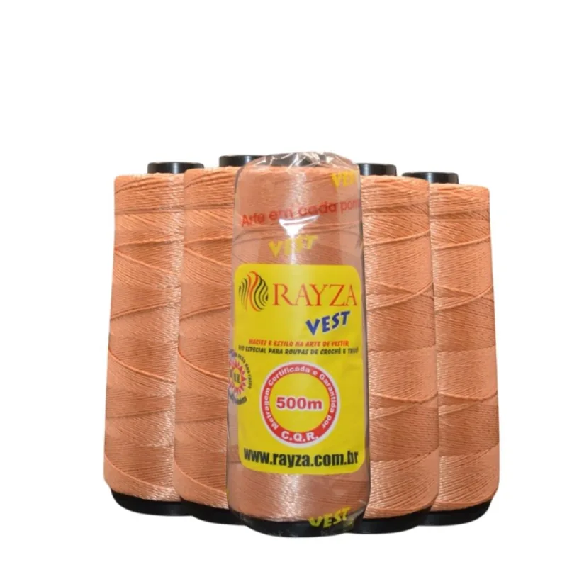 Kit 5 Linha RAYZA Vest Resort Grossa 008-Adobe Tex 288 - Rayza