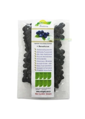 Blueberry Desidratado Nutrigold 50gr - NUTRIGOLD