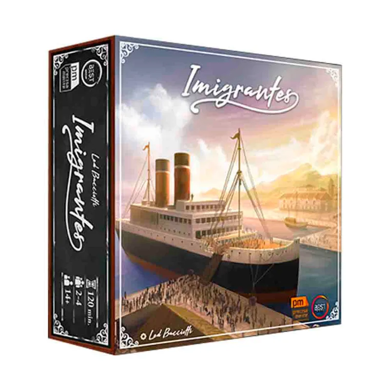 Imigrantes Jogo de Tabuleiro Precisamente