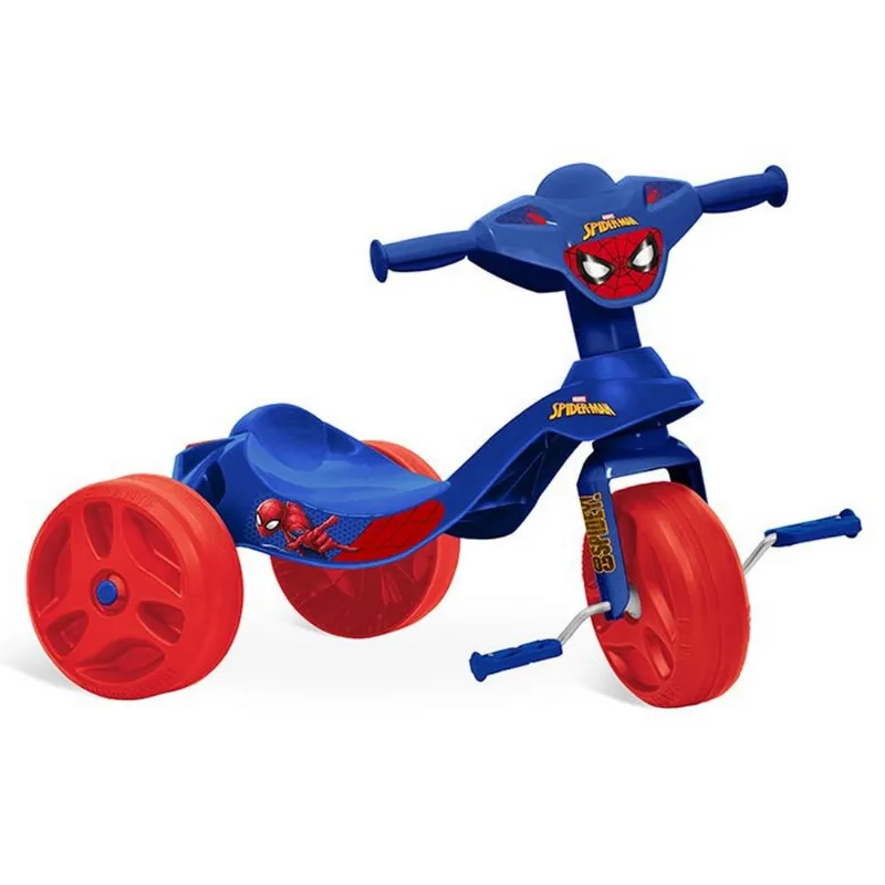 Triciclo Tico Tico - Disney - Marvel - Spider-Man - Azul - Bandeirante
