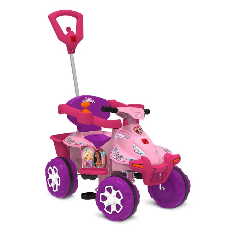 Quadriciclo - Disney - Princesas - Passeio e Pedal - Bandeirante