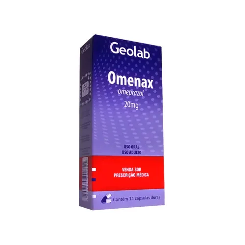 Omenax 20 Mg 14 Cápsulas Geolab Similar - GEOLAB - Farmácia