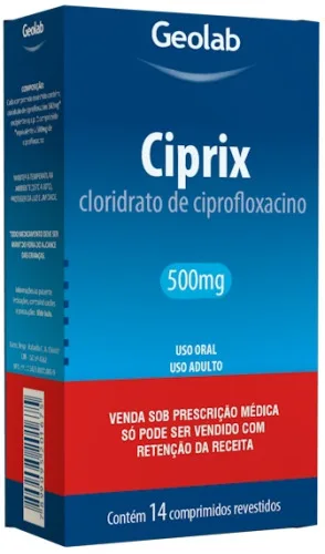 Ciprix 500mg Caixa 14 Comp - Ciprix