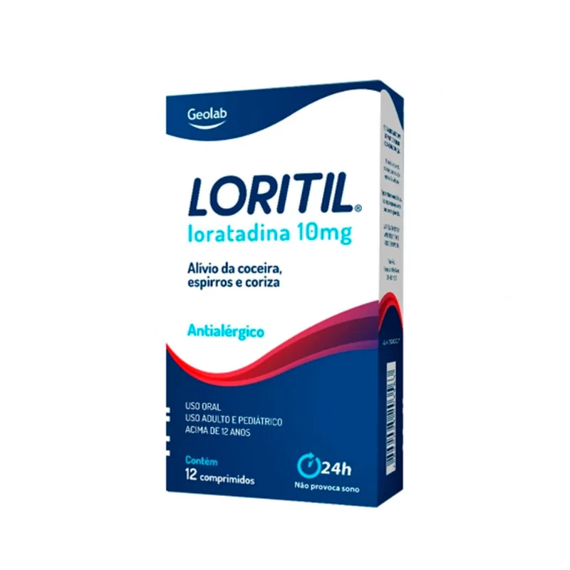 Loritil 10mg com 12 Comprimidos