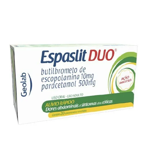 Espaslit Duo C/ 20 Comprimidos - GEOLAB