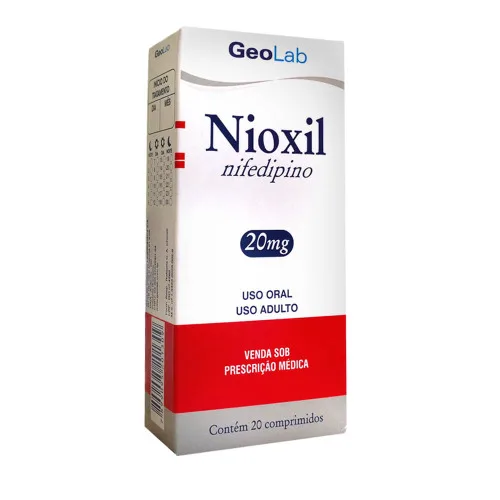 Nioxil 20mg Caixa 30 Comp - GEOLAB - Farmácia