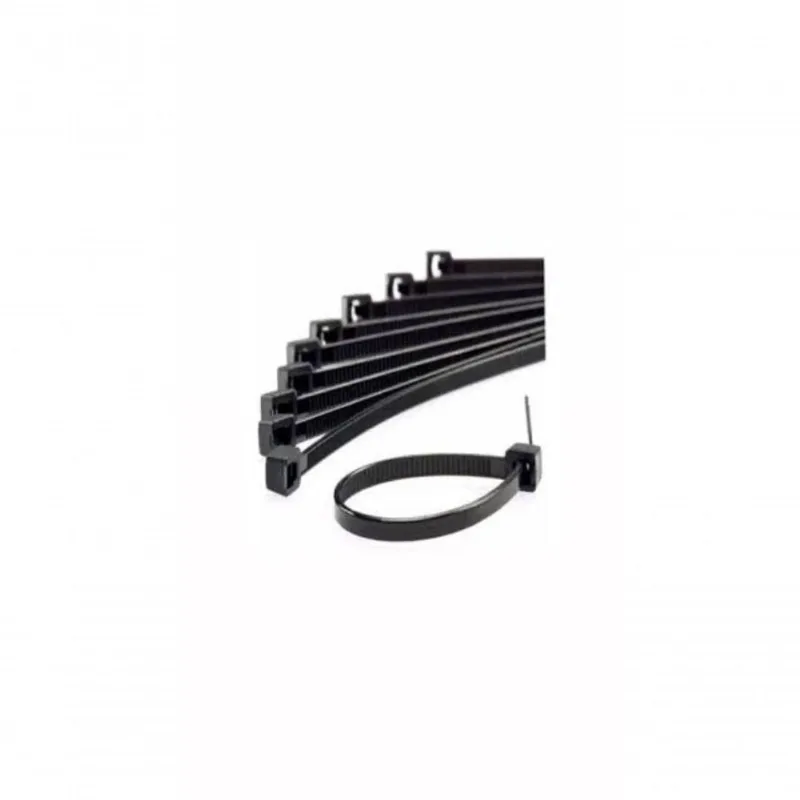 Abraçadeira De Nylon 380 X 4,8 Preta Com 500 Peças - Fertak