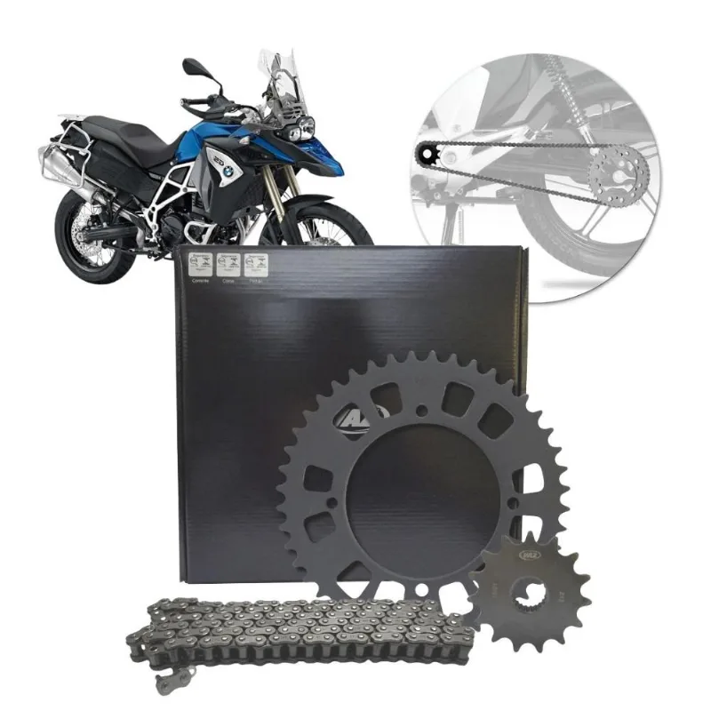 Kit Relação Com Retentor O.ring Moto Bmw F 800 Gs 13 A 18