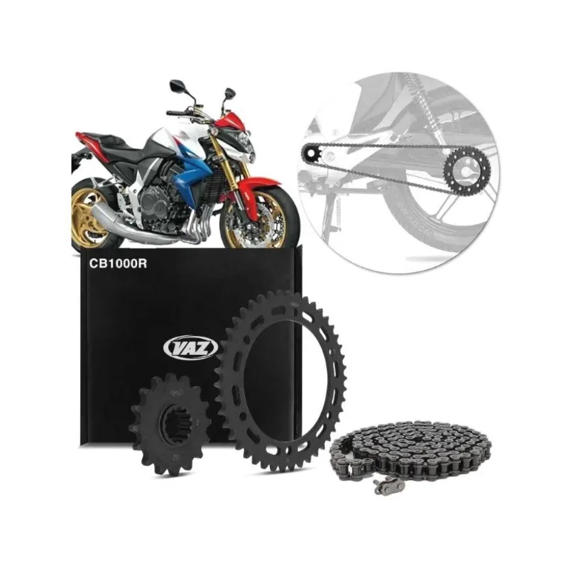 Kit Relação Transmissão Retentor Moto Honda Cb1000r 08 A 15