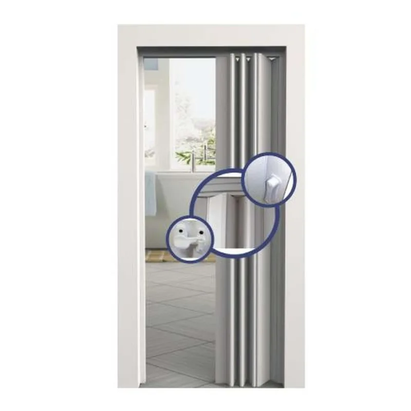 Porta Sanfonada 90cm Bege - Vitesse para Divisão de Ambientes