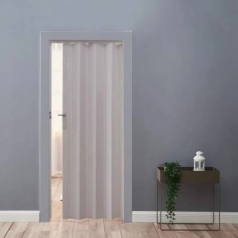 Porta Sanfonada Cinza 80cm Vitesse - Divisória de Ambientes com Design Perfeito