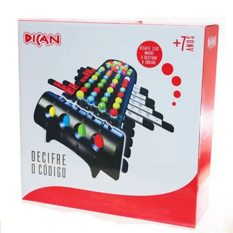 Jogo Decifre o Código - Dican