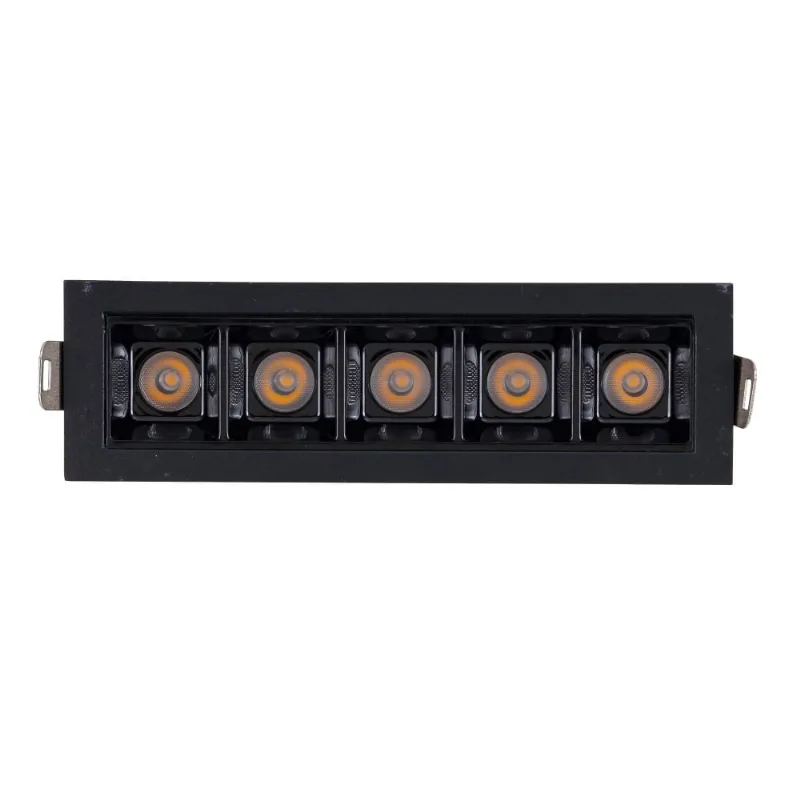 Spot Led Embutir Antiofuscante 10W 4000K Bivolt Preto Gaya