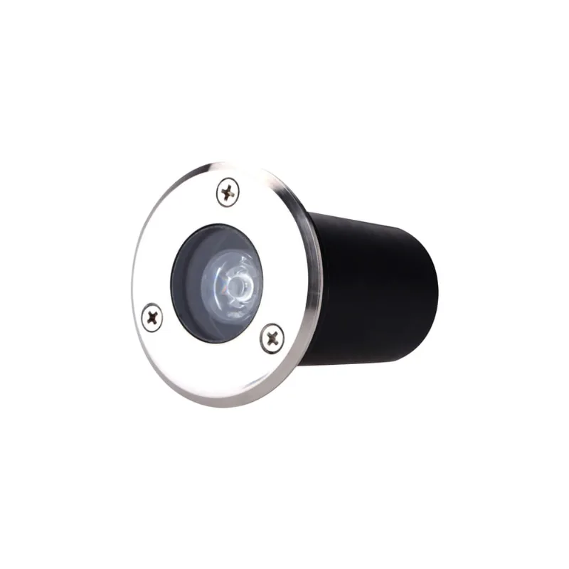 Embutido Led De Solo Redondo Bivolt 30000H 6,5X7,5Cm 6000K 1W Gaya