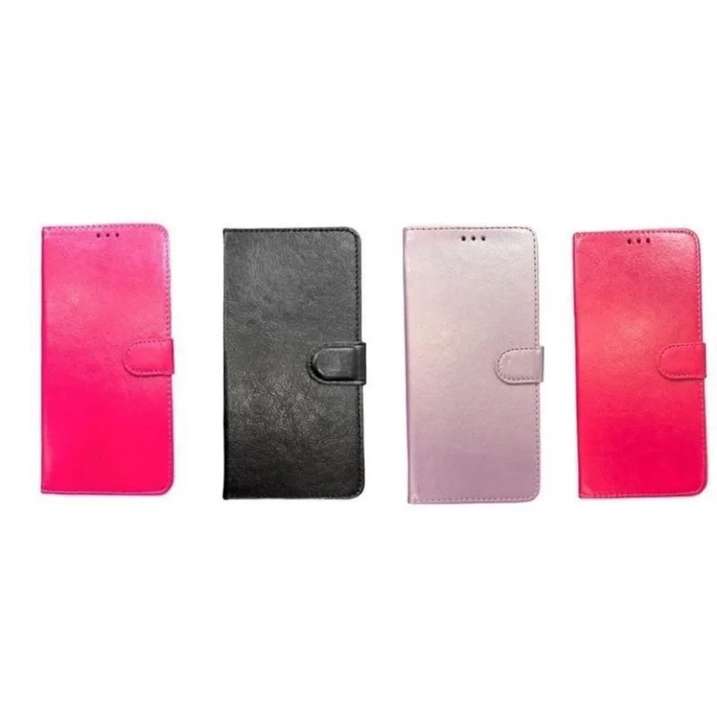 Capa Carteira Estojo Moto G54 Rosa + Porta Cartão