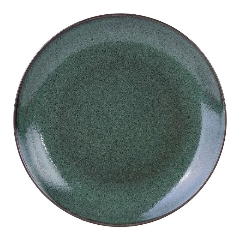 Prato Raso Marrakesh em Cerâmica 27cm Spicy Verde