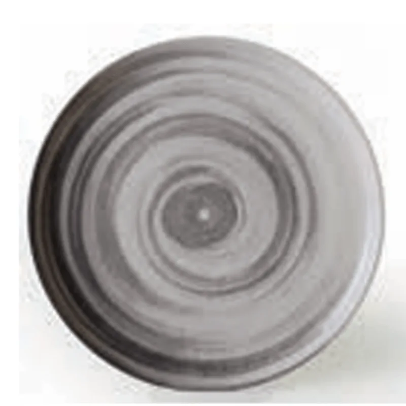Prato para Sobremesa Pierre de Lune Stonewrae Kenya Cinza 22cm